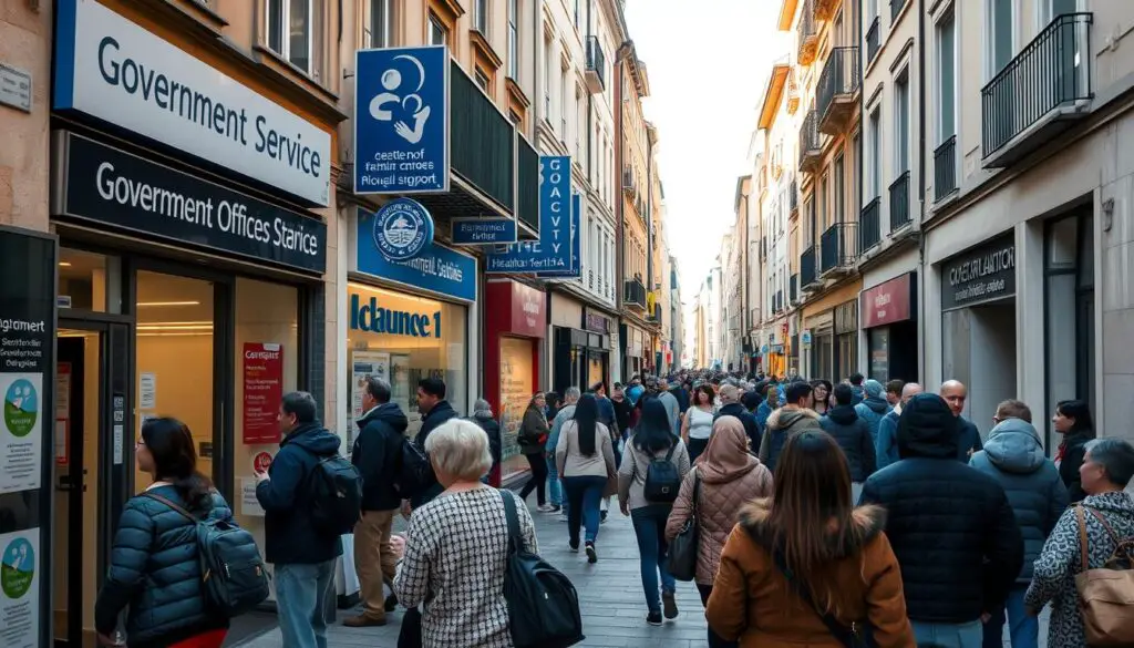 acesso a serviços básicos na Europa