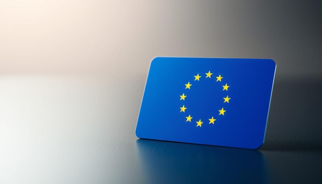 cartão azul união europeia