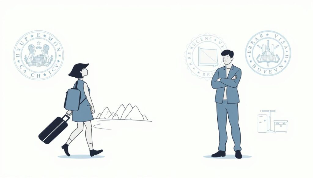 diferenças práticas entre autorizações