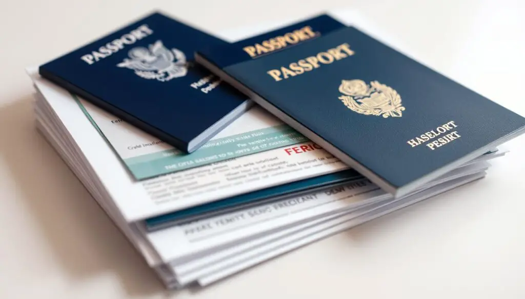 documentos para visto trabalho europa