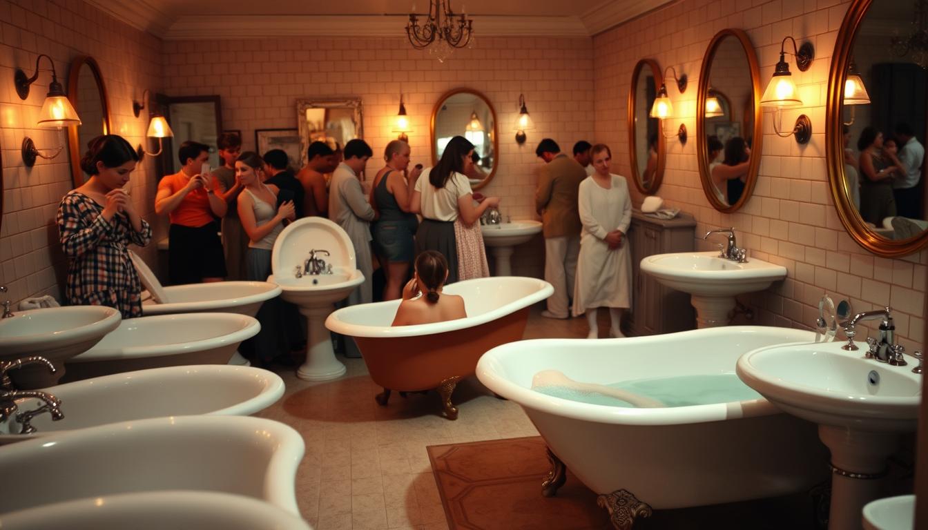 não se toma banho todo dia na Europa