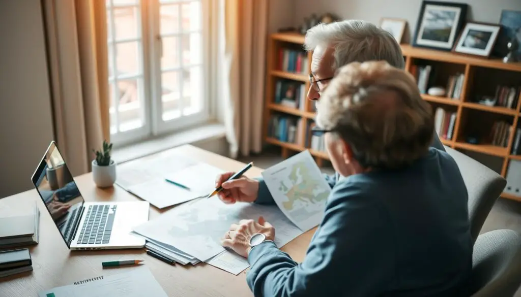 planejamento para mudança de país