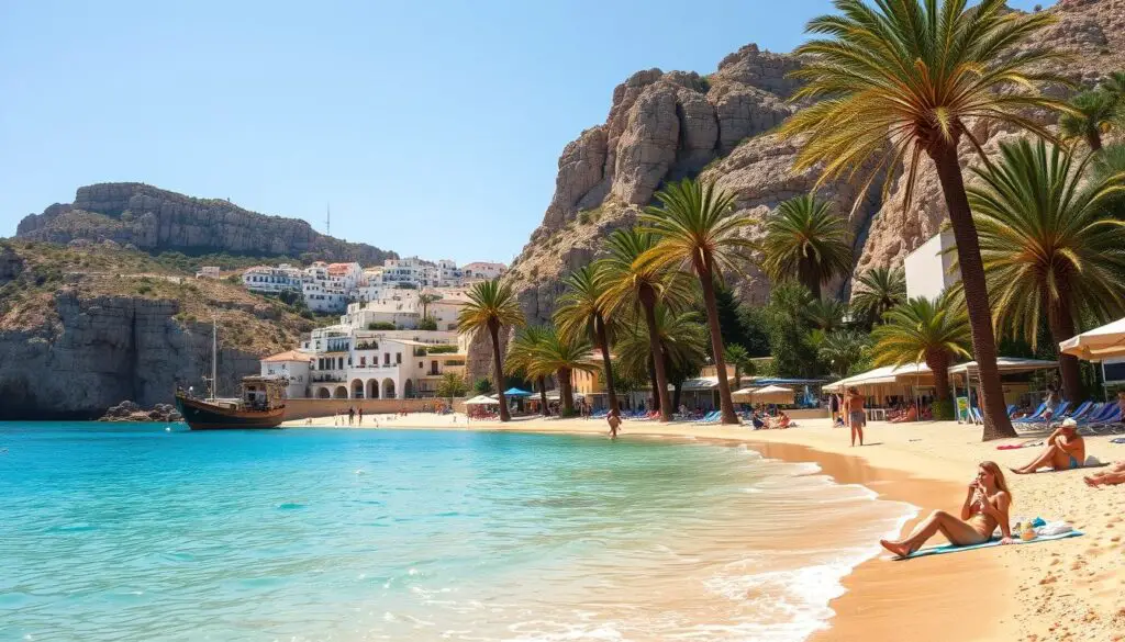 praias do sul da Europa