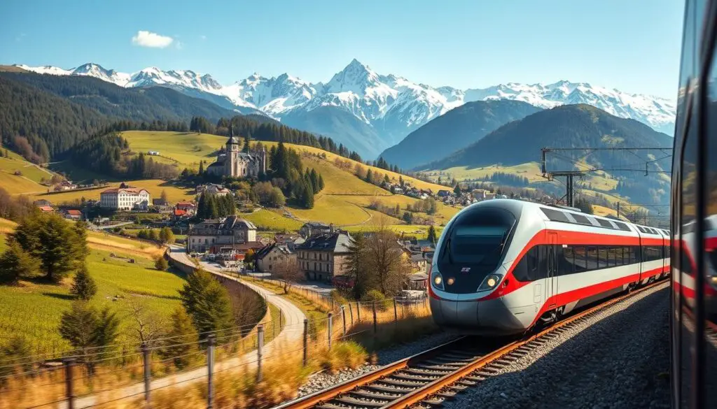 vantagens trem europa