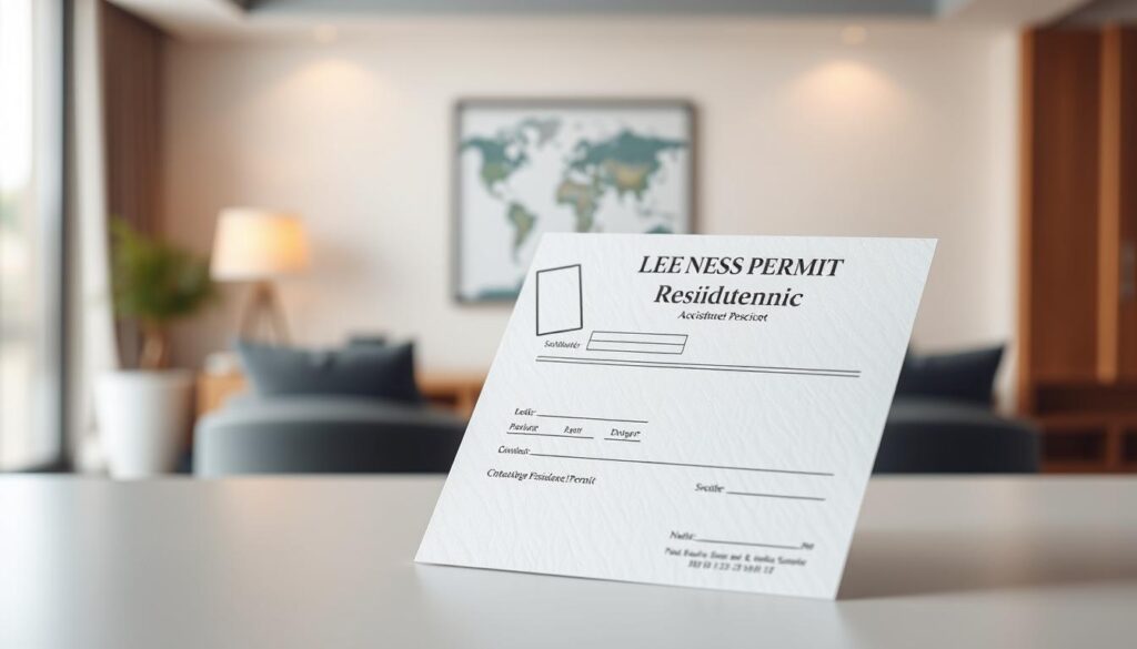 visto de residência temporária e permanente