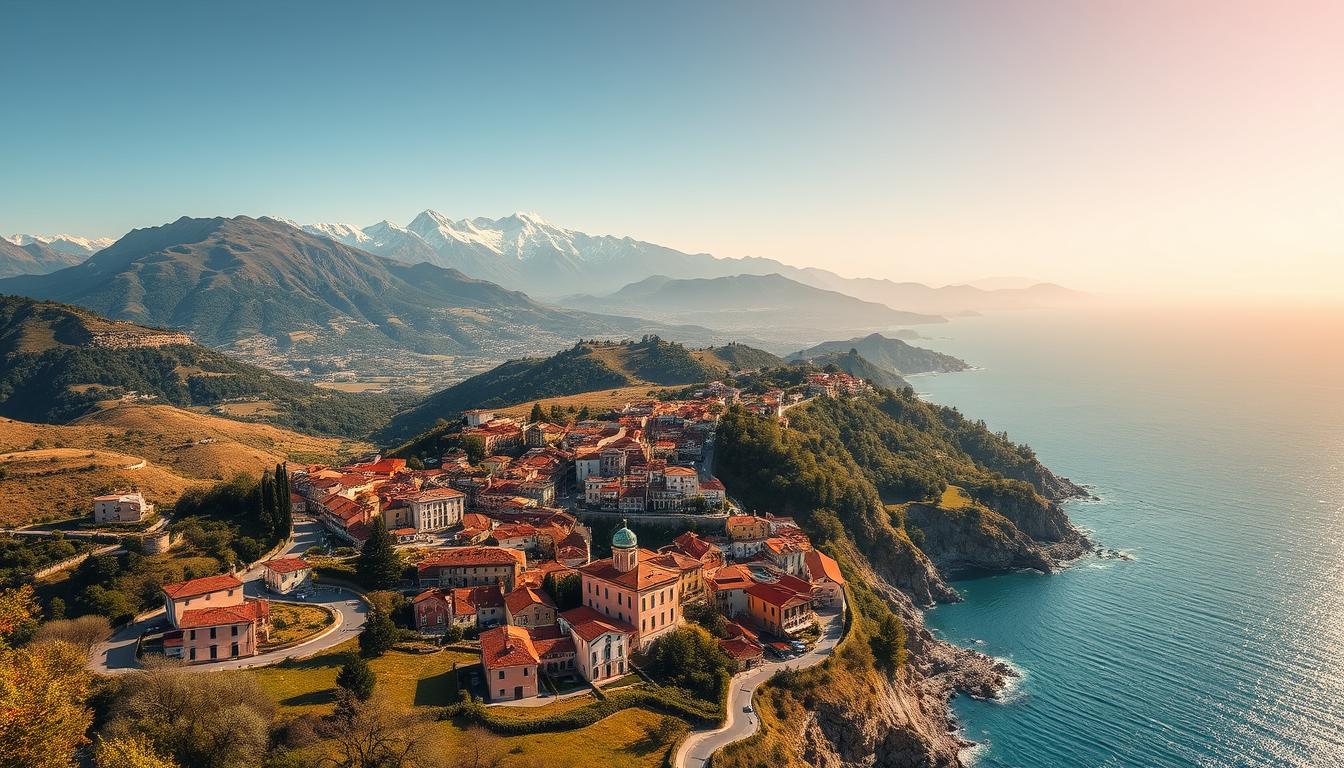 diferença entre as regiões da Itália