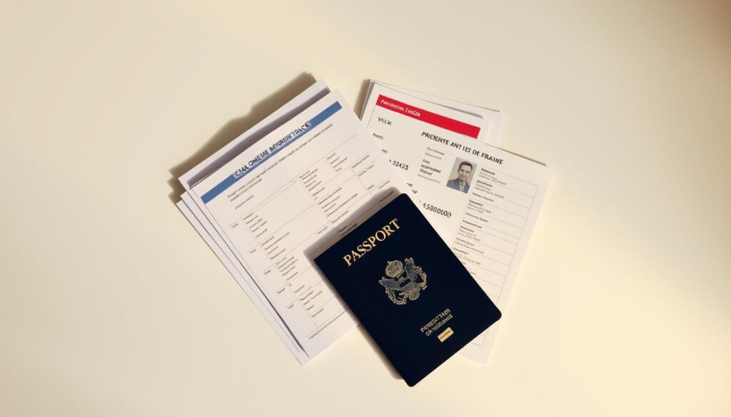 documentos para entrada na França