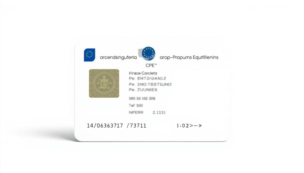 carteira profissional europeia carteira profissional europeia