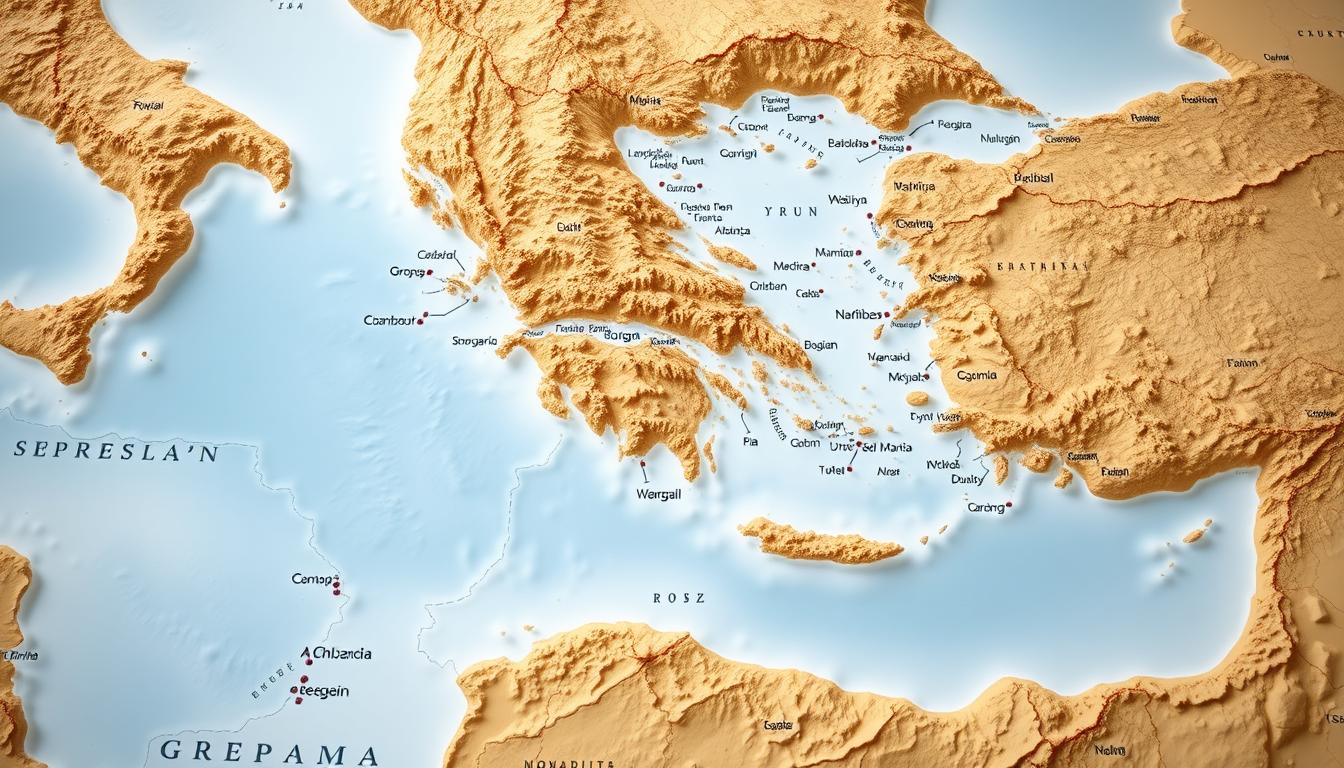 diferenças entre as regiões da Grécia