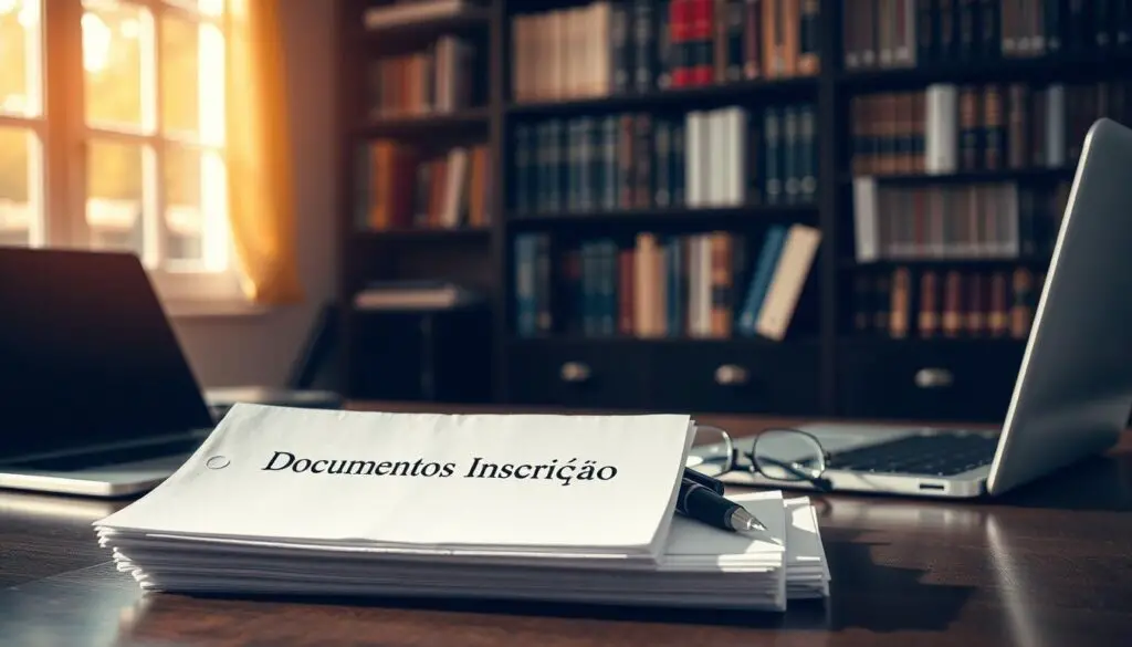 documentos inscrição