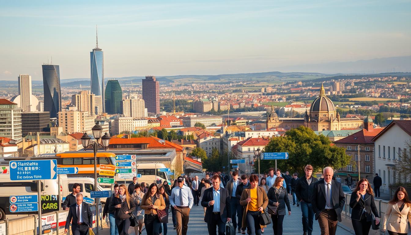 encontrar trabalho na Europa sem falar o idioma