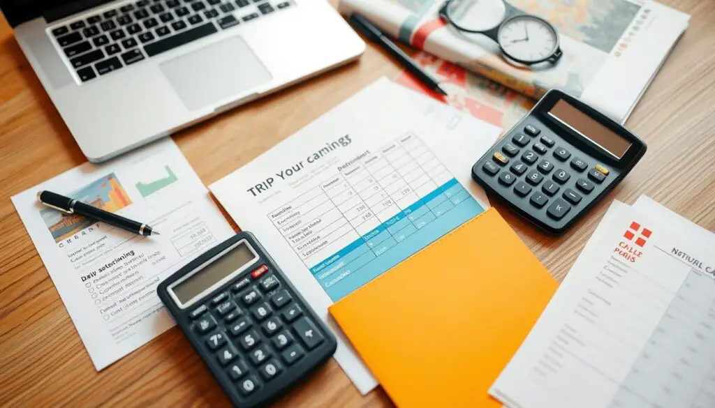 planejamento de orçamento para viagem