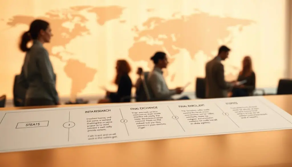 roteiro processo intercâmbio