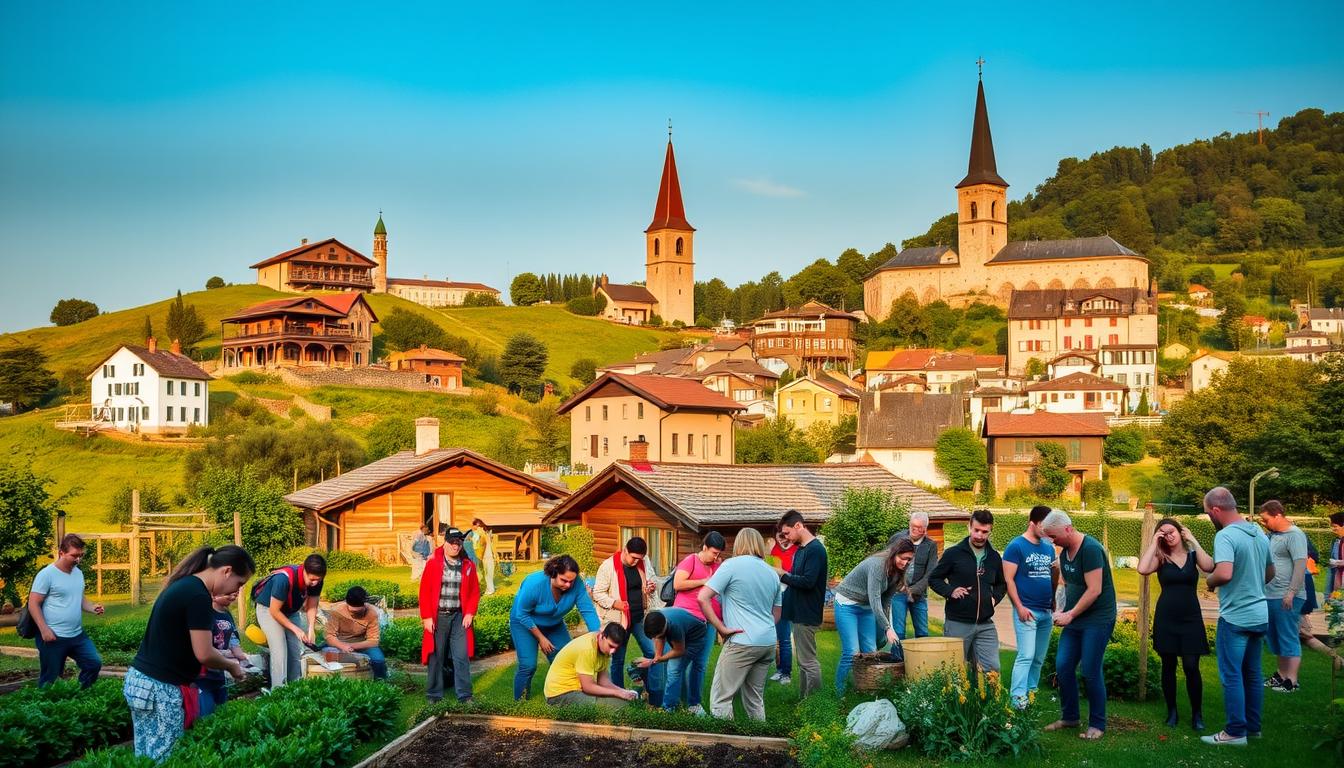 Programas de trabalho voluntário na Europa