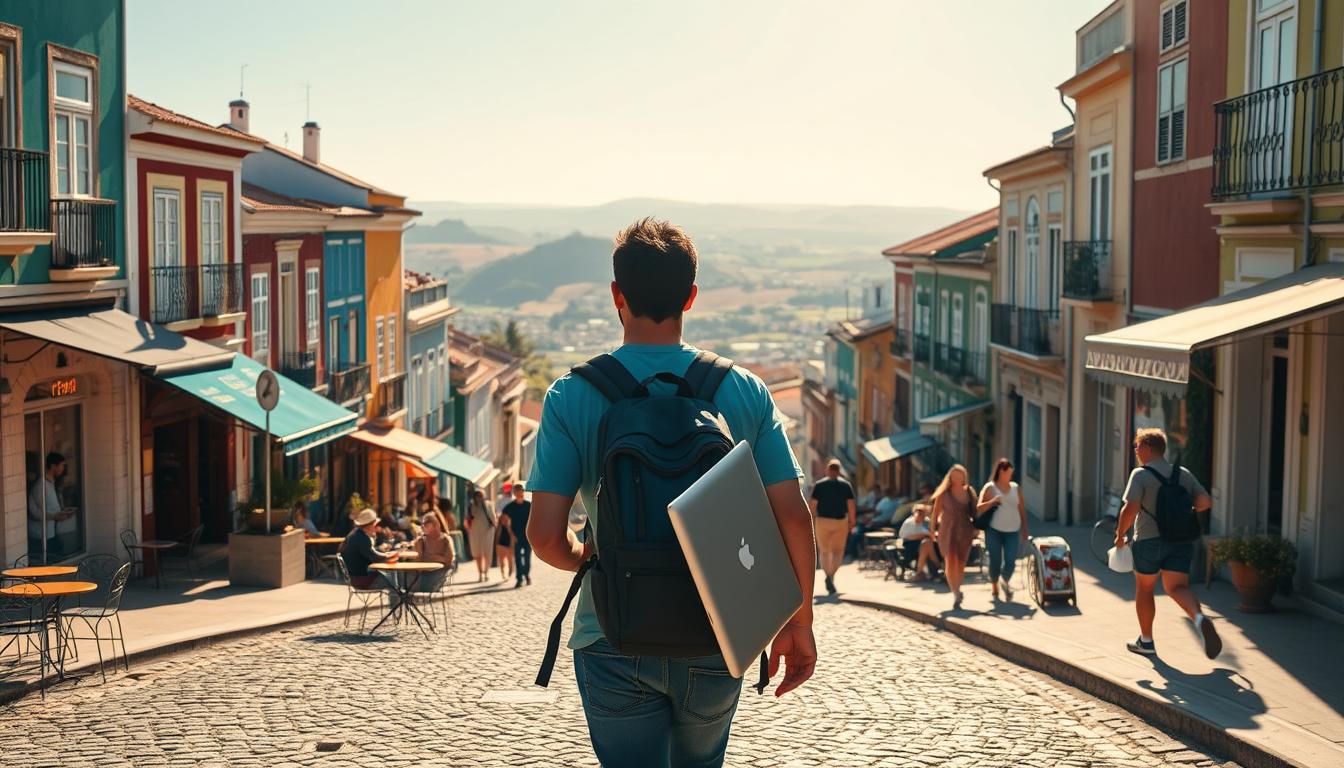 nômade digital em Portugal