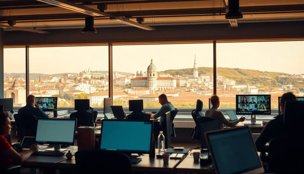 plataformas trabalho remoto portugal