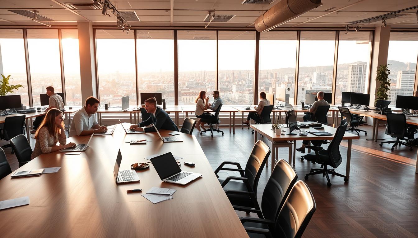 trabalho híbrido em Portugal