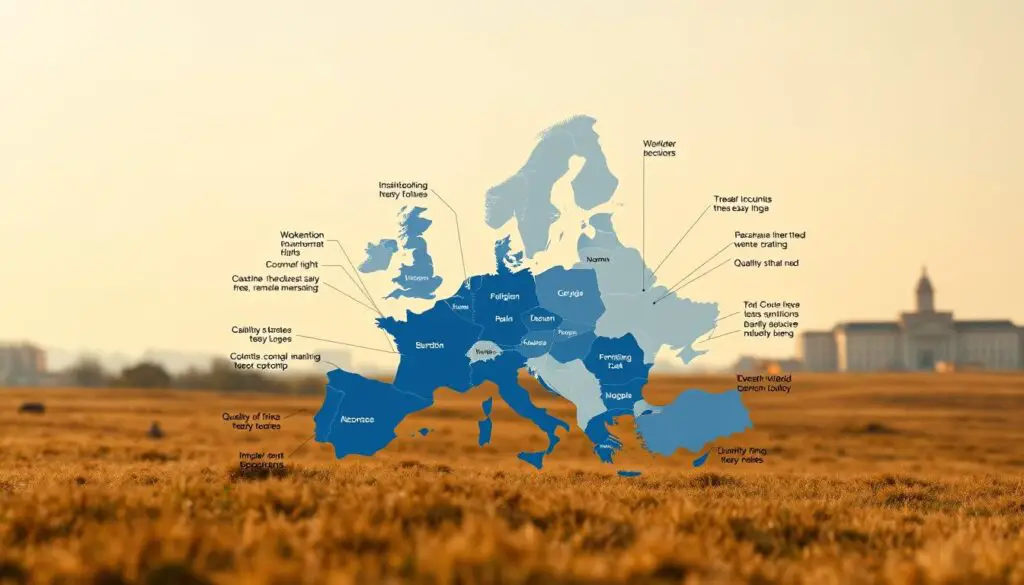 Comparativo países União Europeia Comparativo países União Europeia