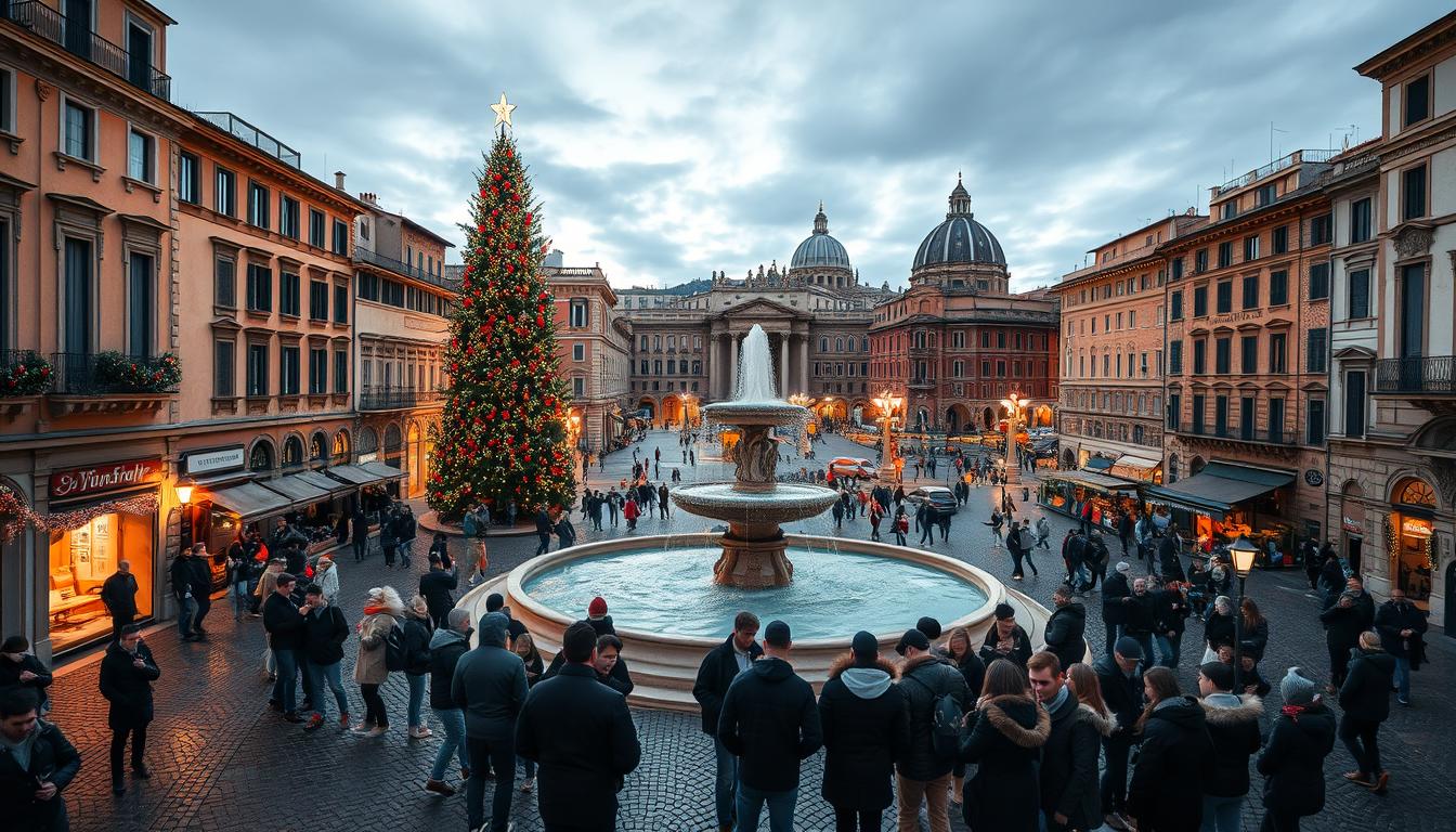 Natal e Ano Novo em Roma