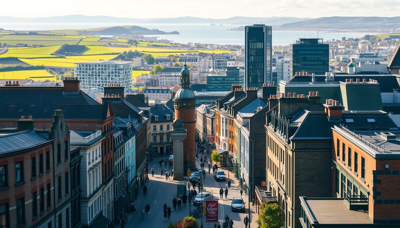 melhores cidades para trabalhar na Irlanda