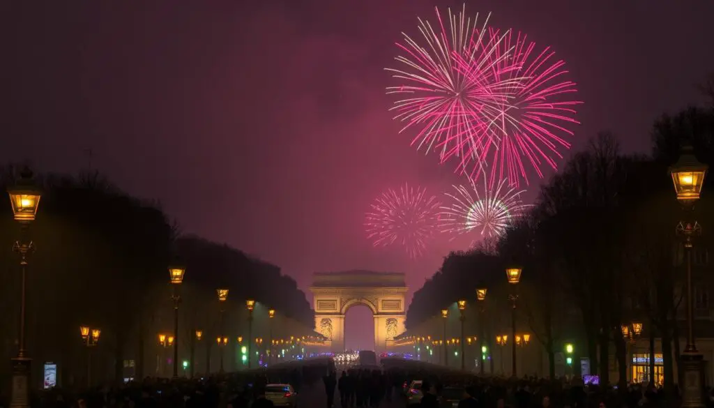 réveillon paris fogos avenida