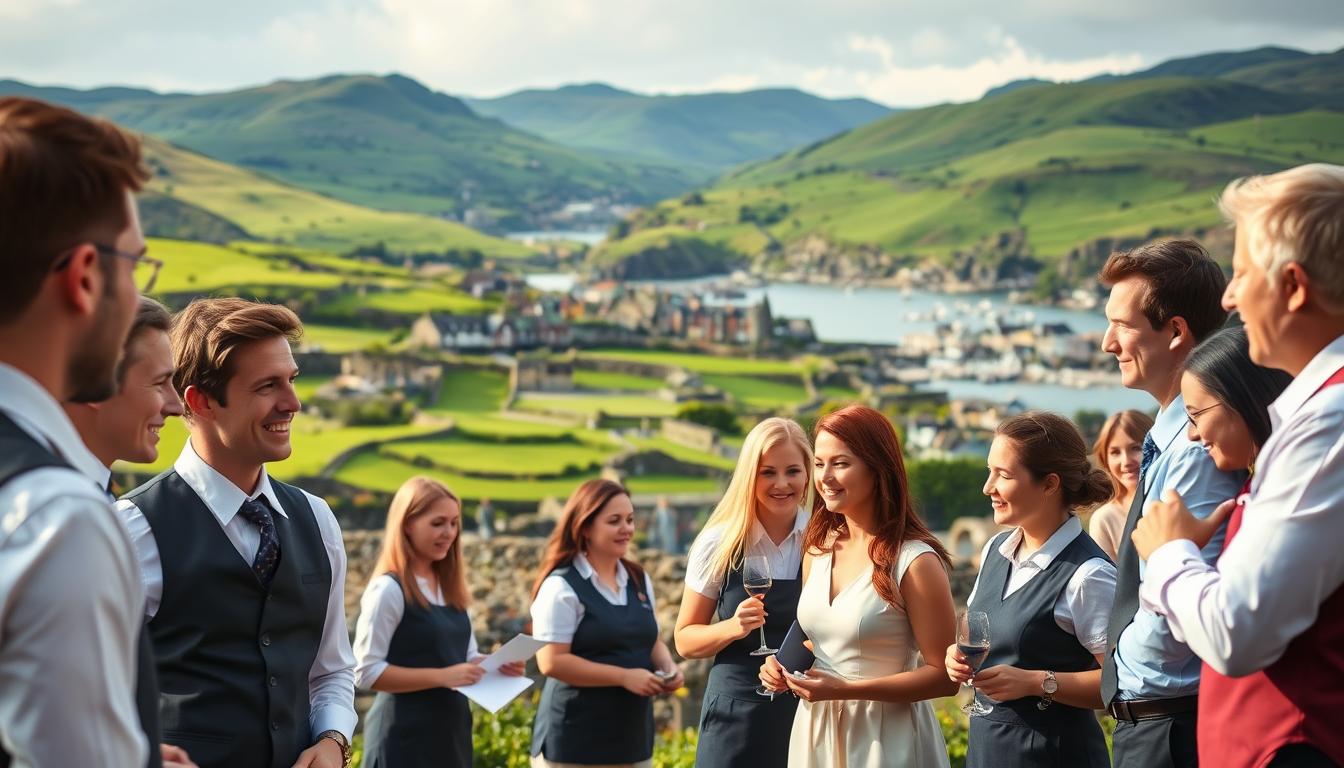 trabalhar na Irlanda em hotelaria e turismo