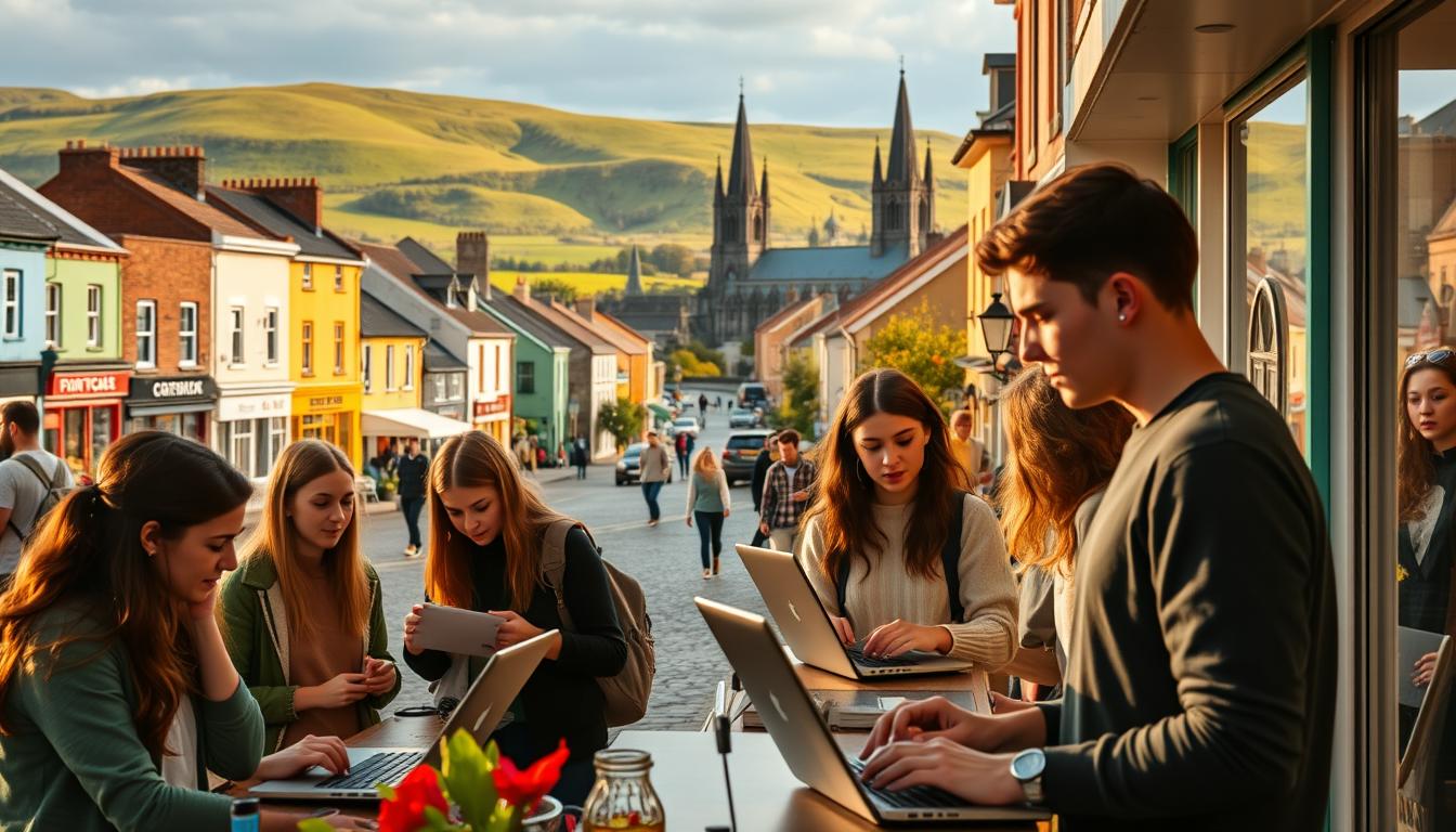 trabalho temporário na Irlanda para estudantes