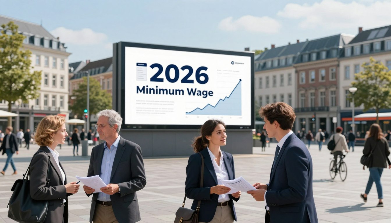 salário mínimo na Bélgica 2026