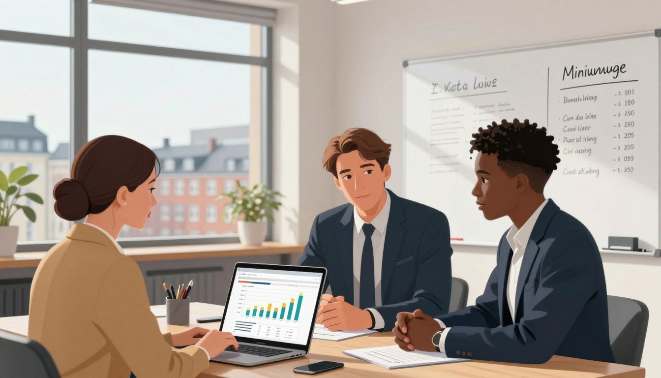 salário mínimo na Dinamarca 2026