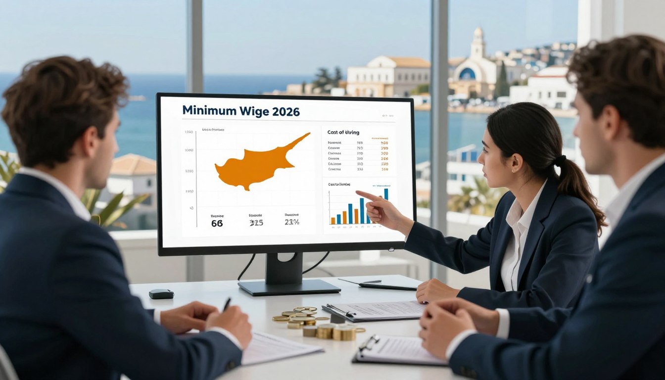 salário mínimo Chipre 2026