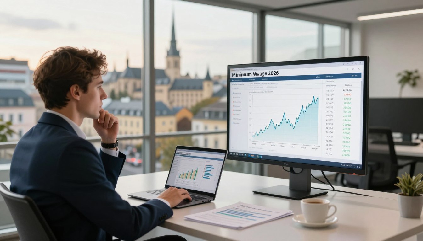 salário mínimo Luxemburgo 2026