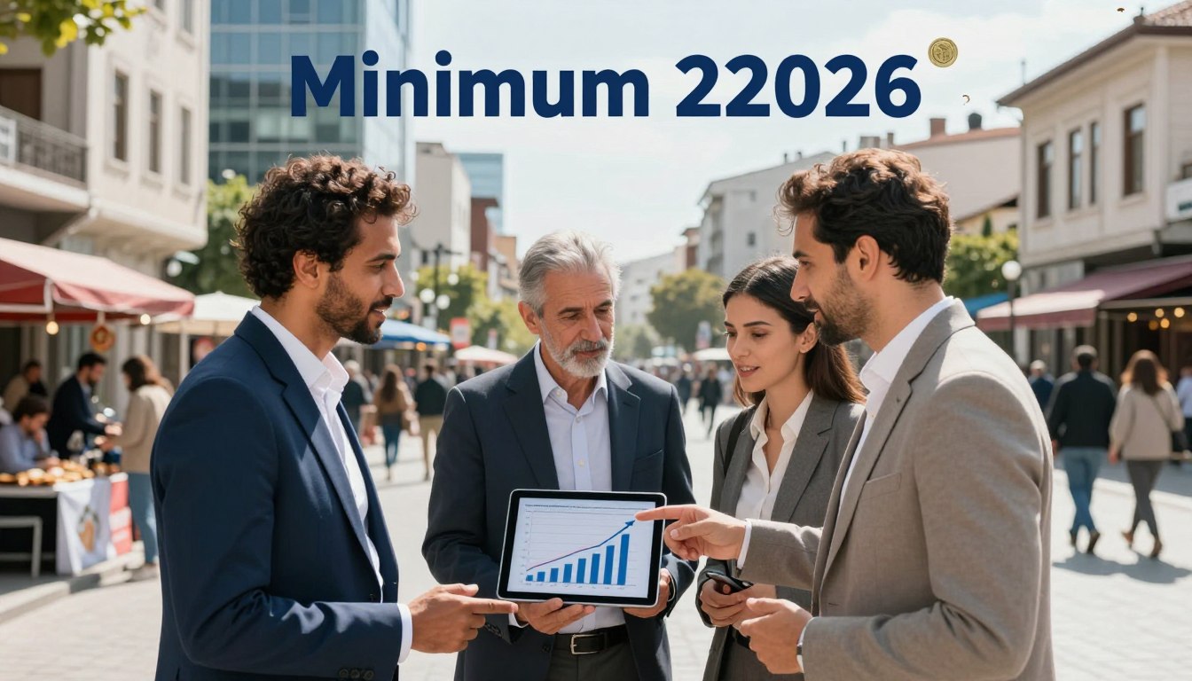 salário mínimo Turquia 2026