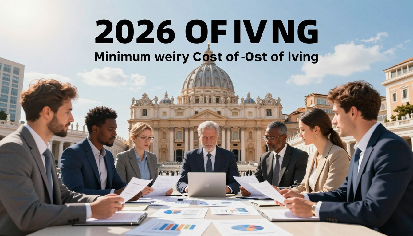 salário mínimo Vaticano 2026