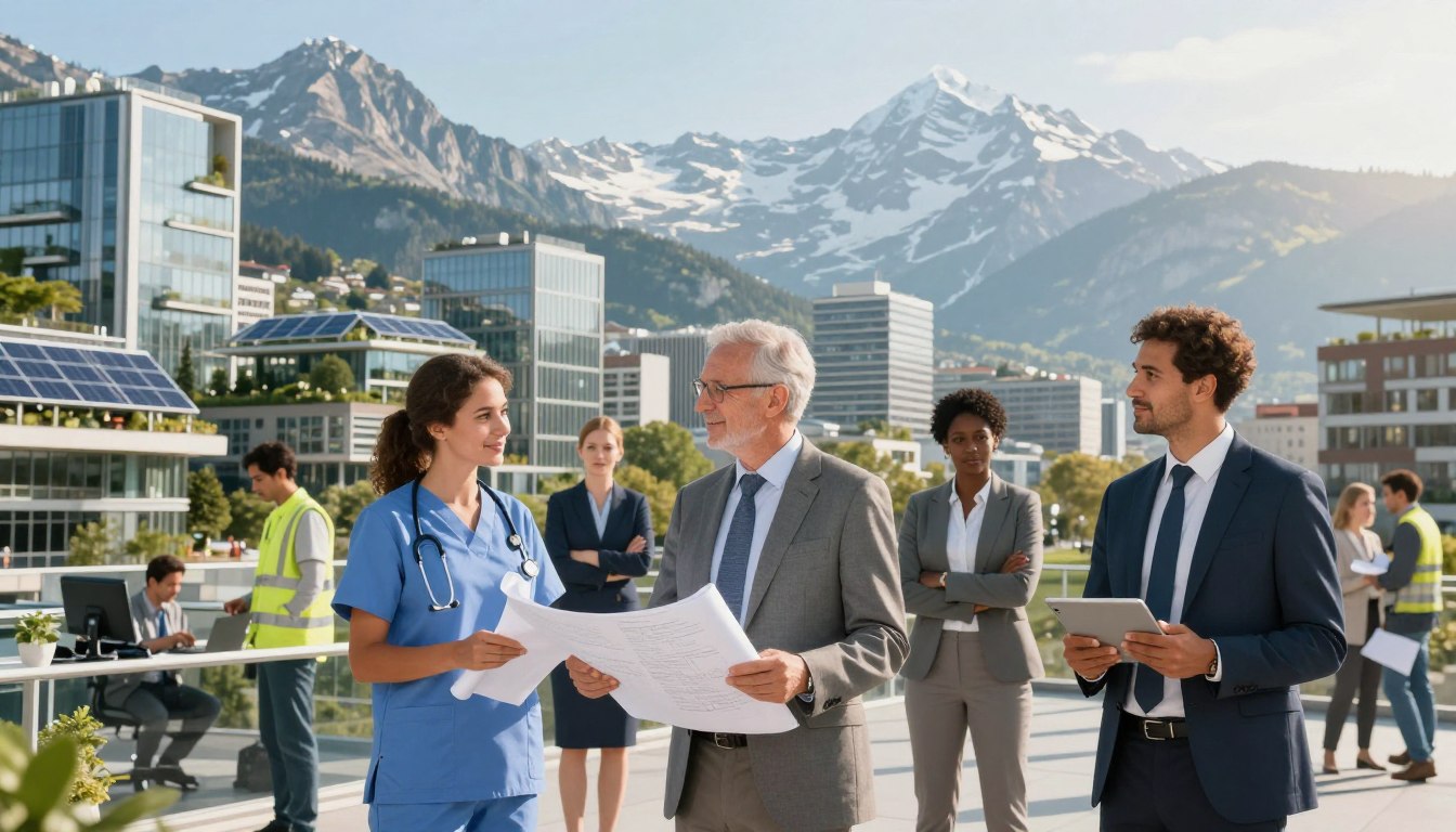 profissões em falta na Suíça em 2026